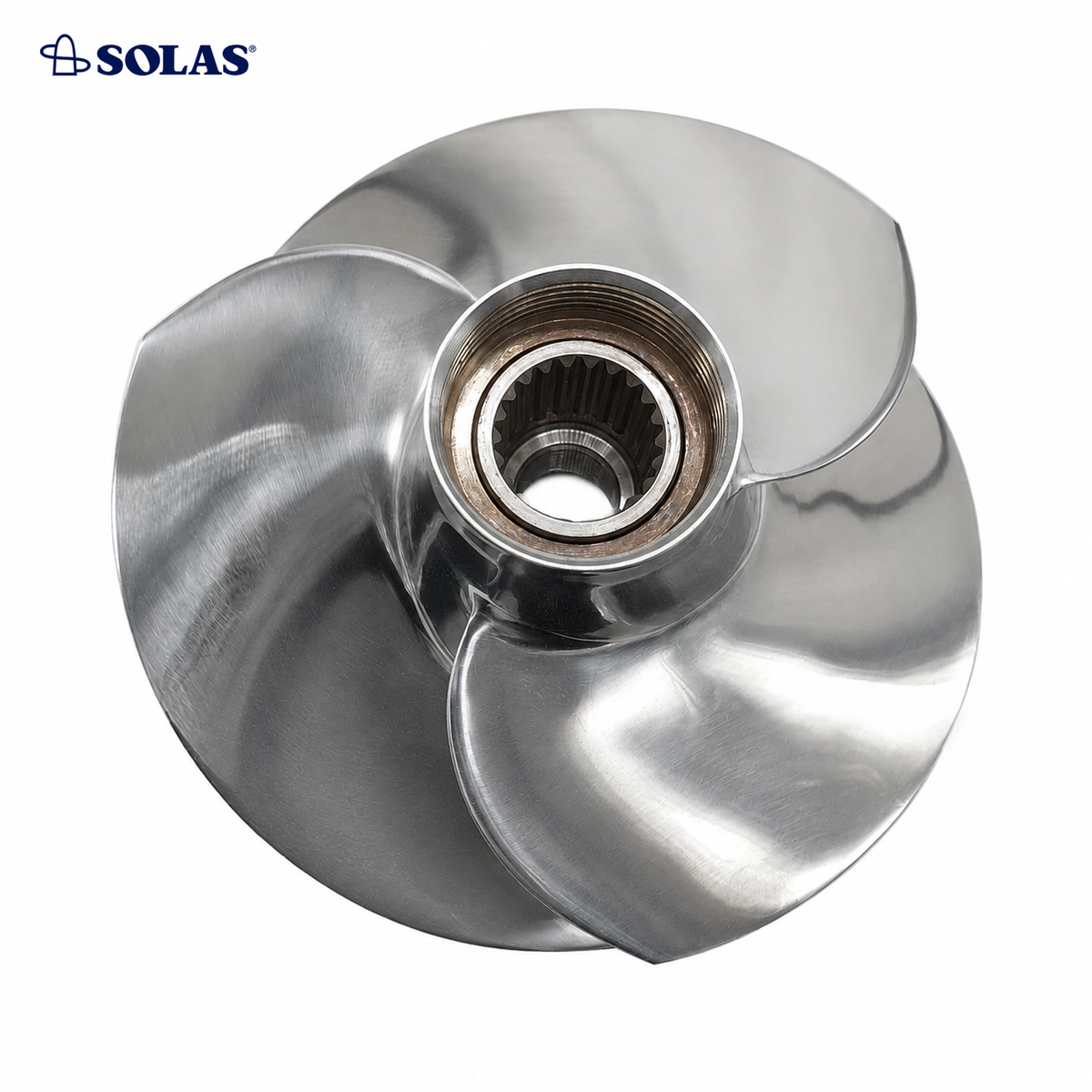 SOLAS SG-CD-10/16 impeller spline and threaded hub detail