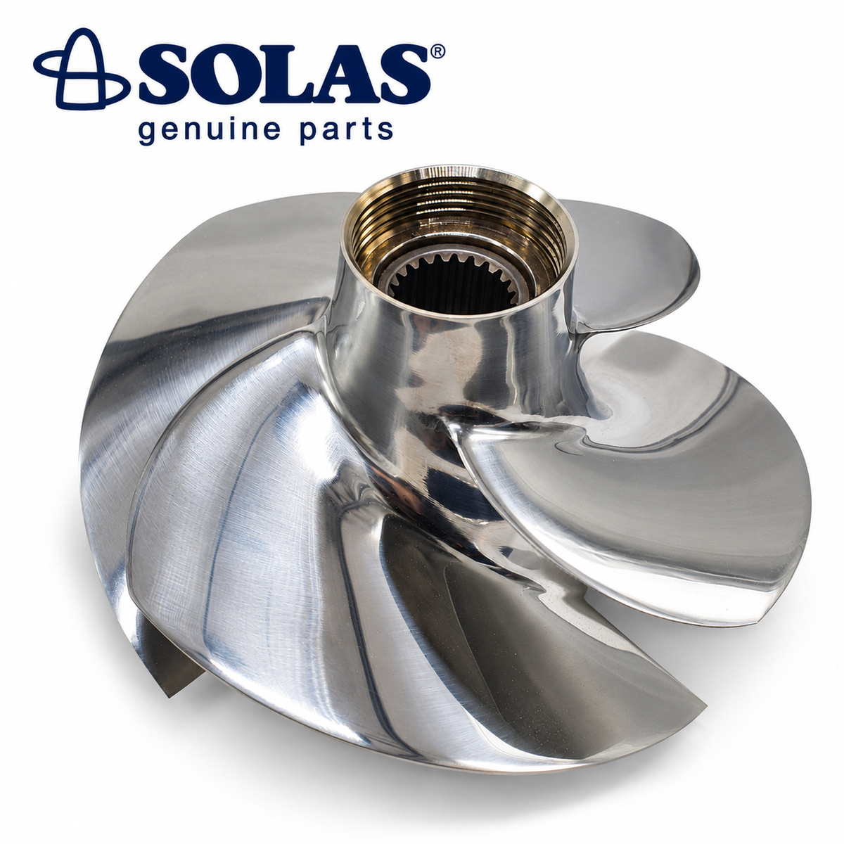 Solas SR-CD-10/18A Concord impeller with Solas genuine parts logo