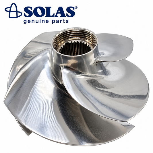 Solas SX4-CD-11/16 four-blade impeller for Sea-Doo GTR GTX Wake Pro 230