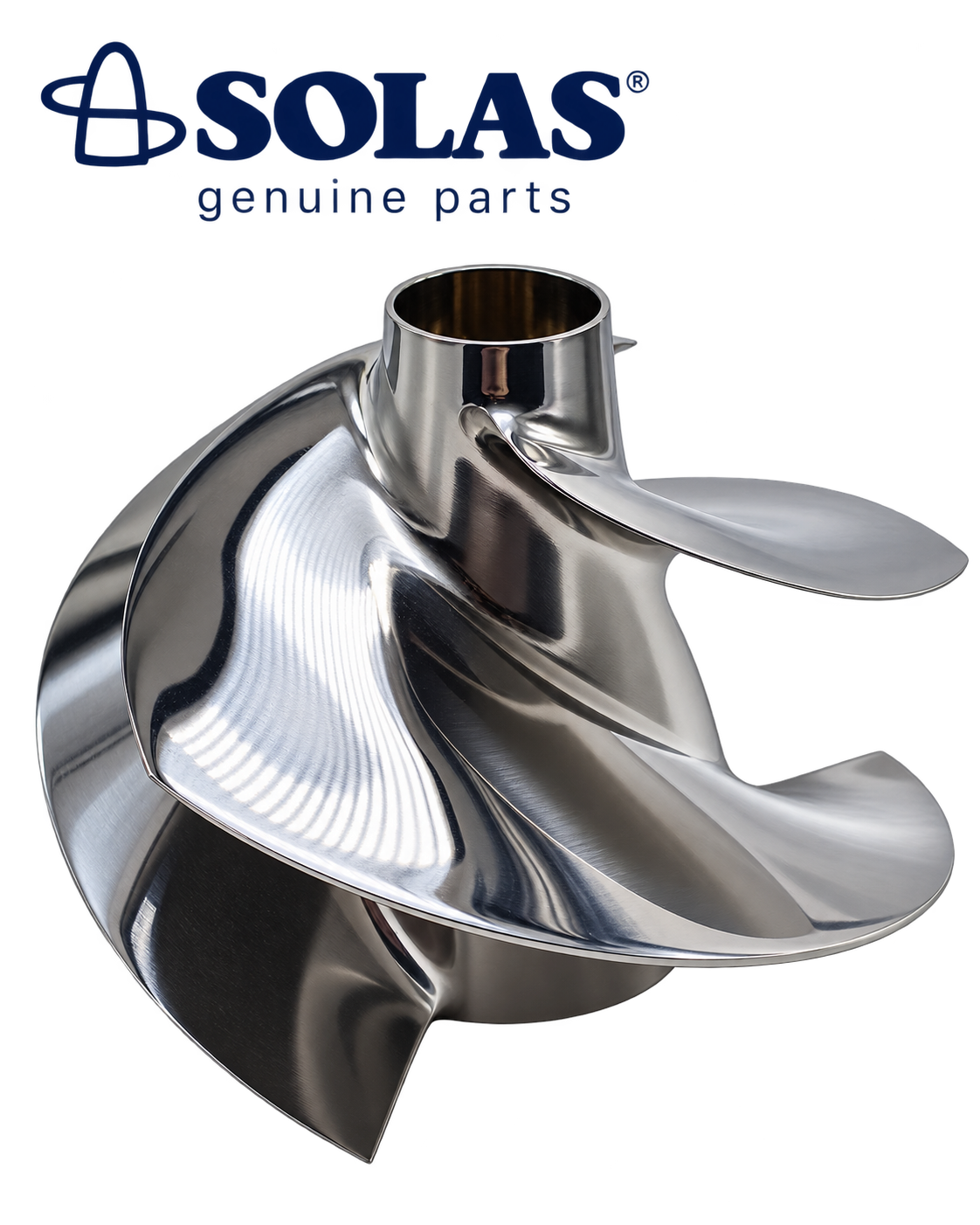 Solas YV-CD-13/20 stainless steel impeller for Yamaha GP1800R, GP SVHO and FX SVHO