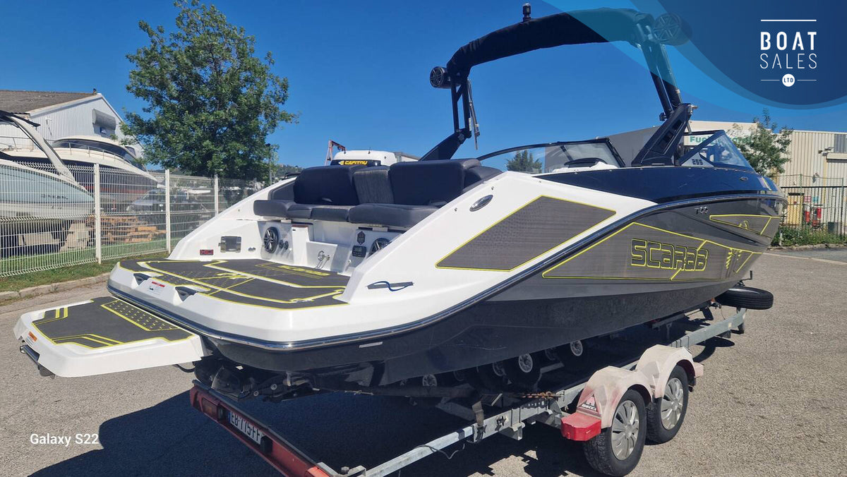 2023 Scarab 255 Wake Edition – Twin 230hp & Trailer – photo 1