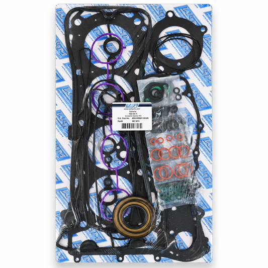 WSM 007-674 Yamaha 1800 SHO complete gasket kit in original sealed packaging on white