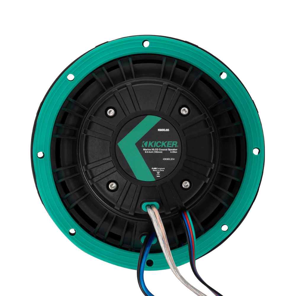 KM MARINE 6.5" 165 MM Horn-Loaded Coaxial Speakers KA48KMXL654